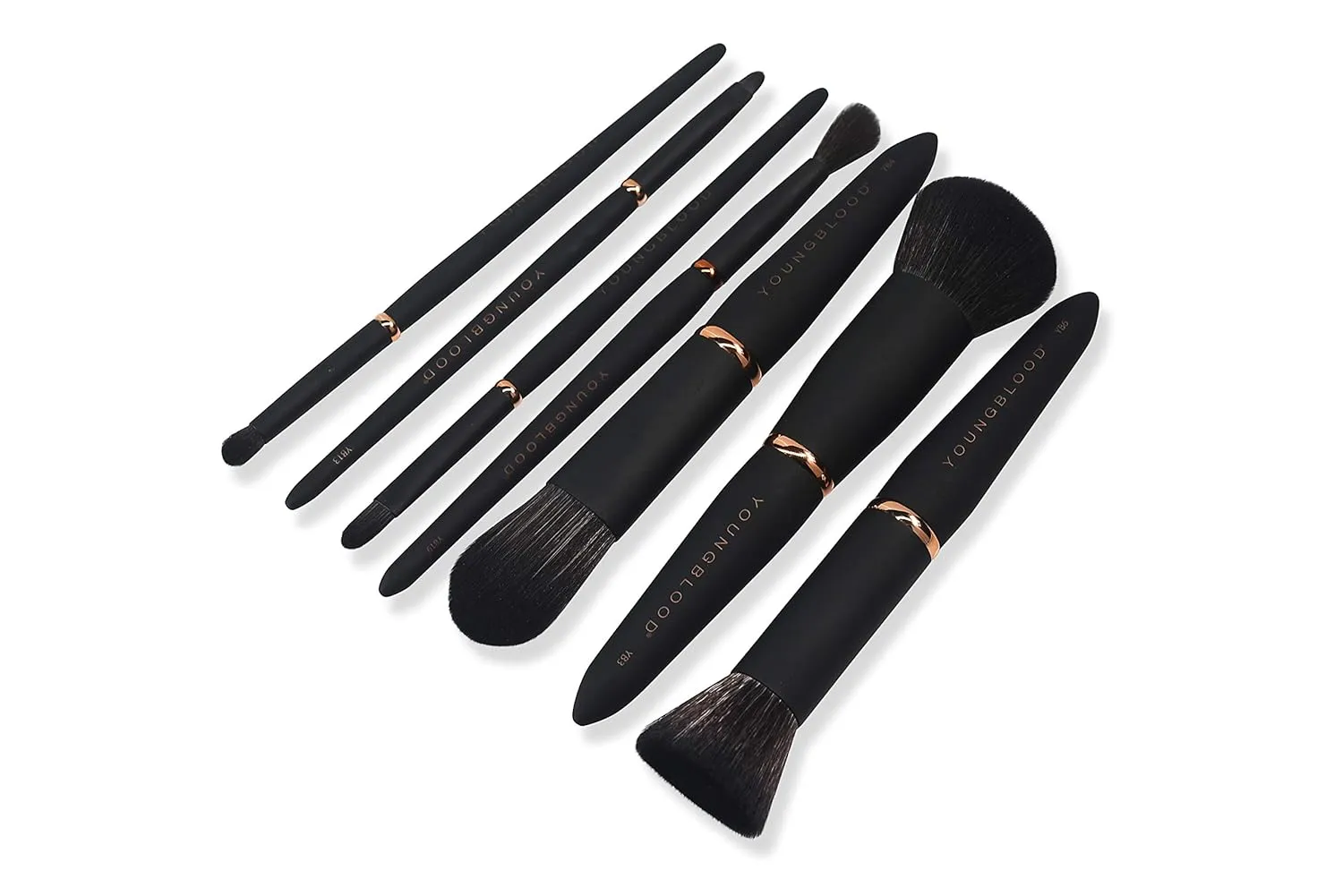 Youngblood Clean Luxury Cosmetics Luxe Foundation and Face Brushes | Liquid, Powder Foundation Brush Concealer Brush Highlight and Contour Brush | Vegan, Cruelty-Free (YB3 Liquid Buffing Brush)