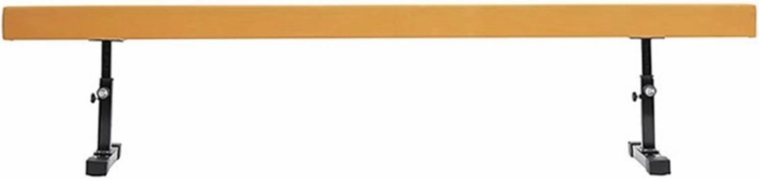 YXXSDP Adjustable Balance Beam for Kids, High and Low Floor Beam Competition Training Gymnastics Beam, Home & Gym Skills Training Beam Bar/Walking Beams(Brown,2.4m/7.9ft Long)