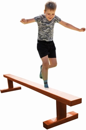 YXXSDP Balance Beam for Kids, Outdoor Home Gymnastics Beam/Walking Beams, Extra-Long Floor Beam Wooden Bar School Club Gym Center(150x10x30cm/59.1x3.9x11.8inch)