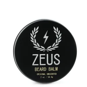 ZEUS Beard Balm Leave-In Conditioner, Beard Styling Grooming Balm with Natural Beeswax & Shea Butter (MADE IN USA) Unscented