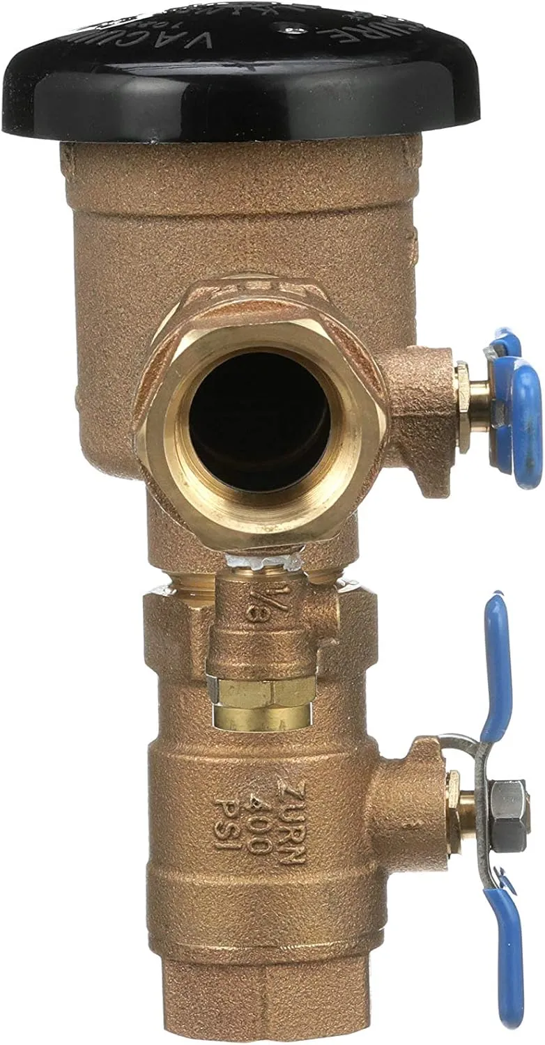 Zurn Wilkins 114-720A 1-1/4" 720A Pressure Vacuum Breaker Assembly