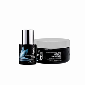 évolis Longer Lengths Duo | Promote Activator Hair Growth Treatment (1.7 fl oz)   Promote Mask - Deep Conditioner for Damaged Hair (8.5 fl oz)